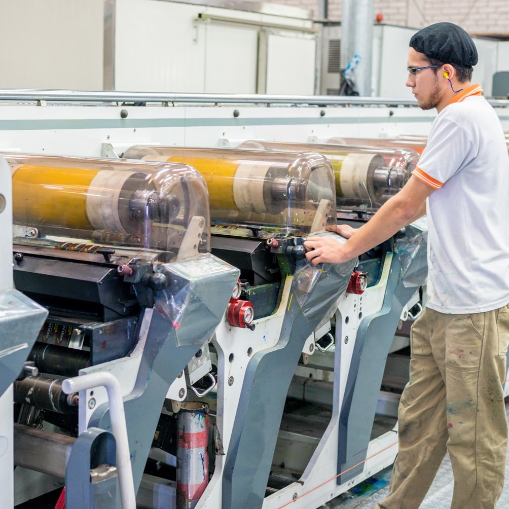 Impresión Flexografica