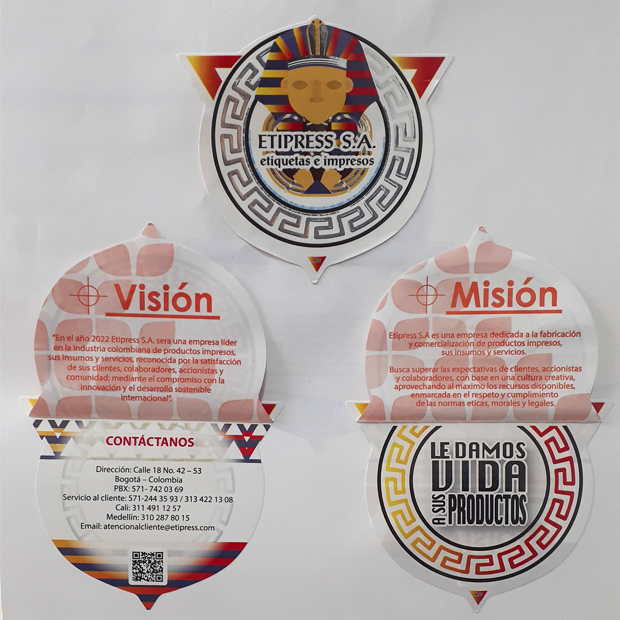 Etiquetas Booklet (Cupones)